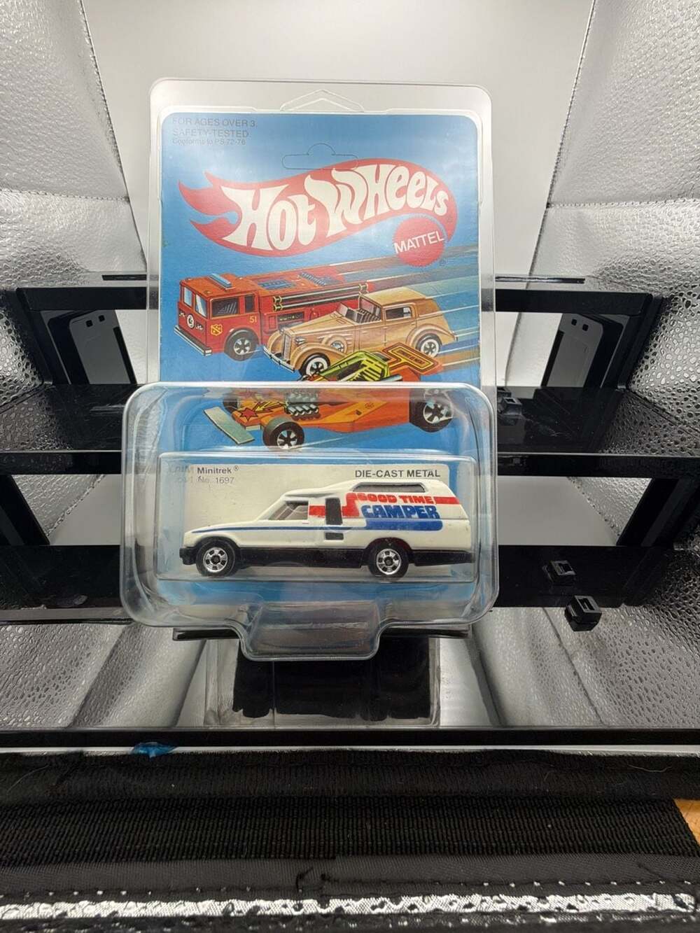 Hot Wheels Vintage 1980 Minitrek Good Time Camper Die-Cast Metal Toy Vehicle
